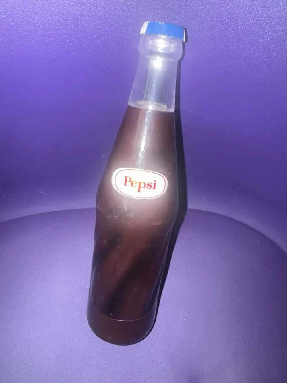 Vintage 1998 Pepsi-Cola Plastic Novelty Bottle Flashlight
